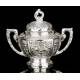 Antique Solid Silver Coffee Set. 7,5 Kg. Spain, Pps. S. XX