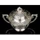 Antique Solid Silver Coffee Set. 7,5 Kg. Spain, Pps. S. XX