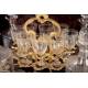 Antique French Liquor Cabinet with Baccarat Glassware. France, Circa 1870