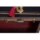 Antique French Liquor Cabinet with Baccarat Glassware. France, Circa 1870