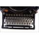 Antique Spanish Underwood 5 Typewriter Circa 1915