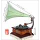 Pathephone 6 horn gramophone. With two reproducers. France, 1915