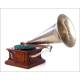 Antique European Monarch HMV Gramophone. France, 1903