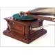 Antique European Monarch HMV Gramophone. France, 1903