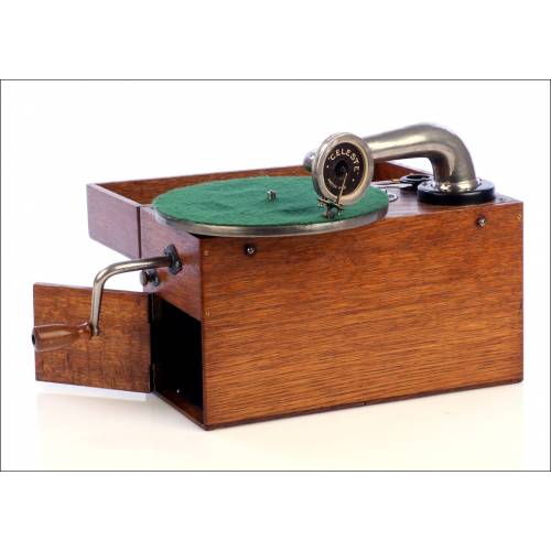 Antique Celestial Trench Gramophone. England, 1920's.