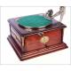 Antique Banus Gramophone with Wooden Horn. 1920
