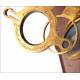 Antiguo Microscopio Tipo Cuff por G. Richardson. Londres, circa 1770