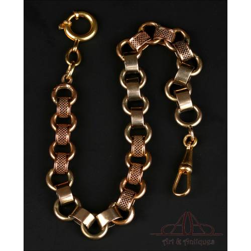 Antique 18K Gold Chain for Pocket Watch.