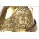 Antiguo Casco de Bomberos Francés. Francia, Circa 1880