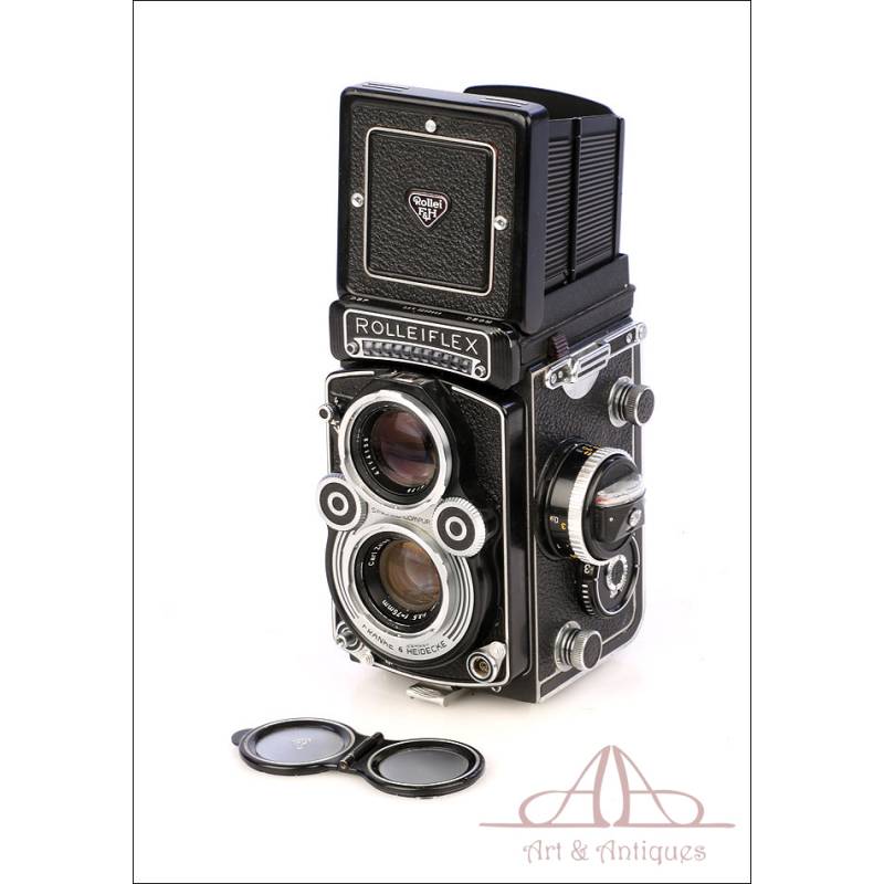 Excelente Cámara Vintage Rolleiflex 3,5 F Modelo 3. Fabricada en 1969