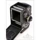 Excellent Vintage Rolleiflex 3,5 F Model 3 Camera. Manufactured in 1969.