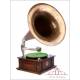 Antique Monophone Witches Hat Horn Gramophone. England, Circa 1930