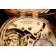 Precioso Reloj de Bolsillo Antiguo Nirvana International. Chapado Oro. Circa 1900