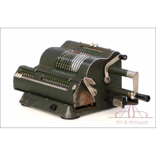 Antique Mechanical Calculator. Working. Circa 1940