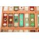 Collection of 60 Antique Microscope Preparations. Various Epochs. In Case