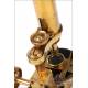 Antique Walter Lawley English Compound Microscope. England, Circa 1880