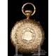 Spectacular Antique Geneva Pocket Watch, 18 K Gold. Switzerland, Circa 1900.