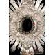 Antique Neapolitan Monstrance in Solid Silver. Italy, 1824-1832