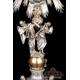 Antique Neapolitan Monstrance in Solid Silver. Italy, 1824-1832