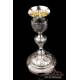 Antique Silver Chalice with Scenes from the Bible. France, Circa 1830.