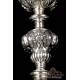 Antique Italian Silver Chalice Adorned with Cherubim, Circa 1810.