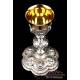 Antique Italian Silver Chalice Adorned with Cherubim, Circa 1810.