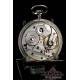 Antique Longines Pocket Watch. Silver plated metal. Circa 1930