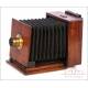 Very Antique Photographic Camera Obscura. Circa 1880