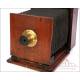 Very Antique Photographic Camera Obscura. Circa 1880