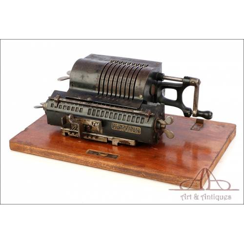 Antique Trinks Brunsviga Mechanical Calculator. Germany, Circa 1920