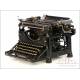 Antique Underwood 5 Typewriter. Spanish Keyboard. USA, Circa 1920