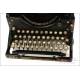 Antique Underwood 5 Typewriter. Spanish Keyboard. USA, Circa 1920