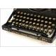 Antique Underwood 5 Typewriter. Spanish Keyboard. USA, Circa 1920