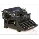 Antique Hispano Olivetti Typewriter. Spanish Keyboard. Circa 1930