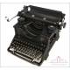 Antique Hispano Olivetti Typewriter. Spanish Keyboard. Circa 1930