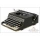 Antique Hispano OIivetti Studio 46 Typewriter. Spain, 1950s