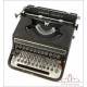 Antique Hispano OIivetti Studio 46 Typewriter. Spain, 1950s