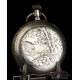 Antique Nielloed-Silver Pocket Watch. Austria-Hungary, Circa 1900