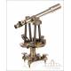 Antique French A. Hurlimann Theodolite. Paris, France, Circa 1870