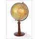 Antique Columbus Earth Globe. Big Size. Germany, Circa 1930