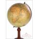 Antique Columbus Earth Globe. Big Size. Germany, Circa 1930