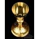Antique Gilt Silver Chalice. France, 19th Century
