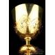 Antique Gilt Silver Chalice. France, 19th Century