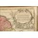 Antique Map of Asia by Johann Baptist Homann. Germany, 1730
