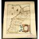 Antique Map of the Reign of Morocco and Fez. Netherlands, Circa 1641