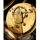 Antique William Bent 18K Gold Fusee Lever Pocket Watch. England, 1866