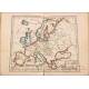 Antique Atlas of Geography for Royal Military Schools Officers. France, 1777.