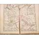 Antique Atlas of Geography for Royal Military Schools Officers. France, 1777.