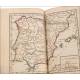 Antique Atlas of Geography for Royal Military Schools Officers. France, 1777.