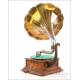 Antique Pathé Pathephone Nº 4 Gramophone -Phonograph. France, Circa 1920